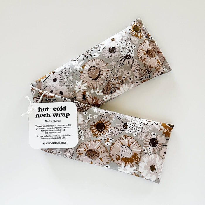 The Bohemian Box Shop - Hot & Cold Therapy Neck Wrap - Blossom Breeze