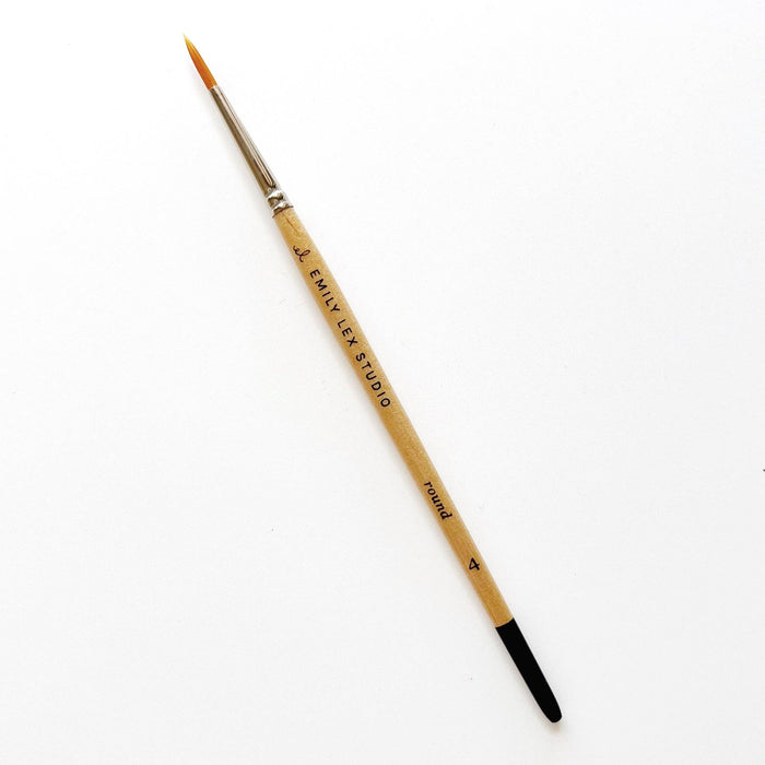 emily lex studio - Watercolor paintbrush, size 8 (large) or size 0 (small)