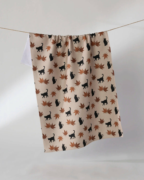 Geometry - Salem Woods Tea Towel - Halloween 2026