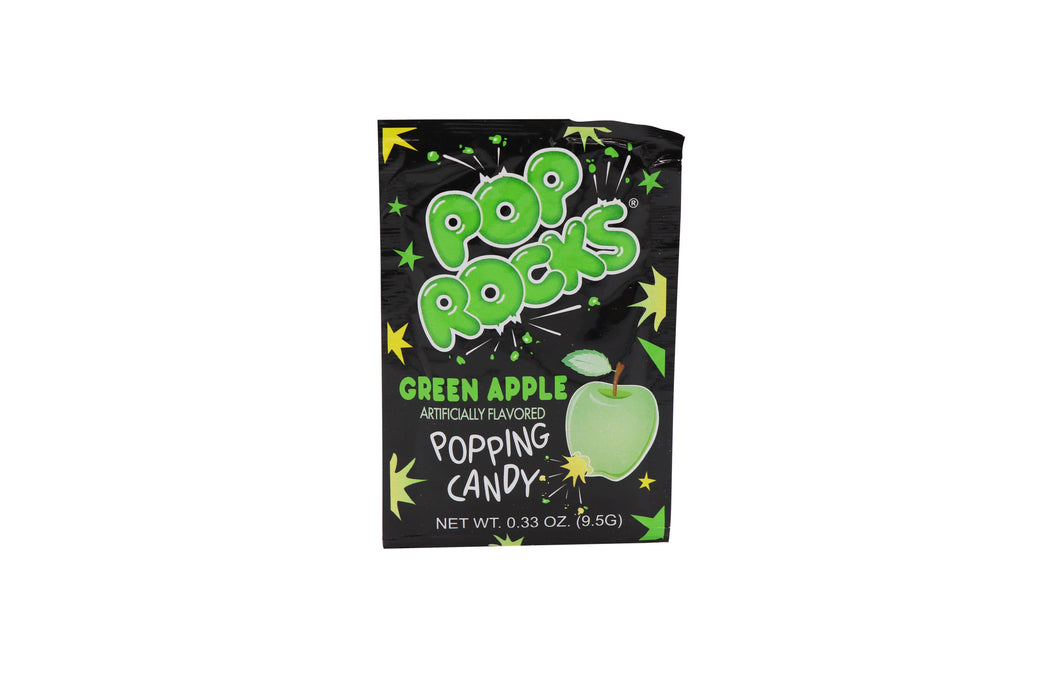 Grandpa Joe's Candy Shop - Pop Rocks, Green Apple, 0.33oz, 24Ct Case