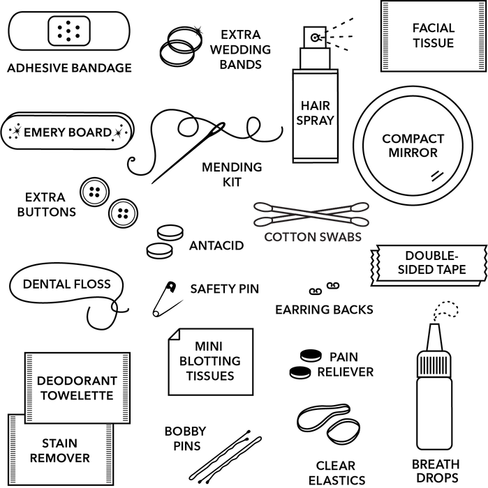 Pinch Provisions - Pearl Minimergency Kit for Brides | Wedding Gifts