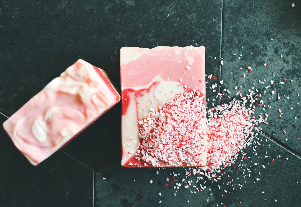 Orange Thyme Bath Apothecary - Peppermint Stick -Olive Oil Soap