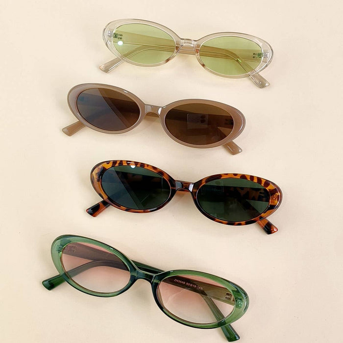 ACCITY - RETRO SMALL OVAL FRAME SUNGLASSES_CWASG0479