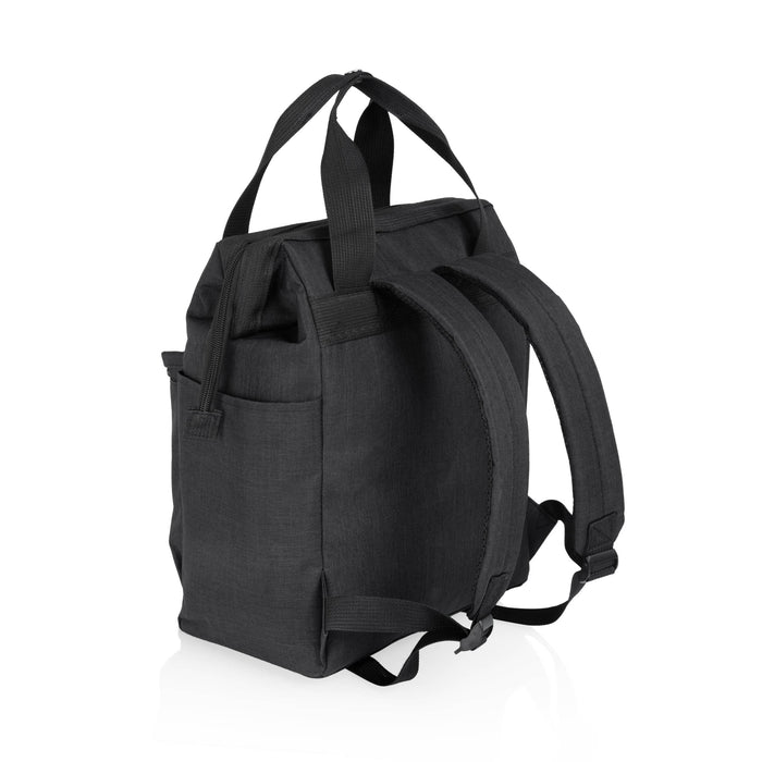 Picnic Time Family of Brands - 15 Can Backpack Cooler, (Heathered Black)