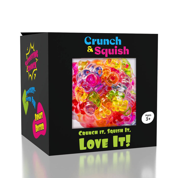 Showcase - Crunch & Squish Candy Series Crunchy Squishy Stress Ball Fidget Toy (1pc) Color Ships Assorted