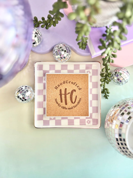 HandCrofted - Spite Strengthens Me Ceramic Coaster