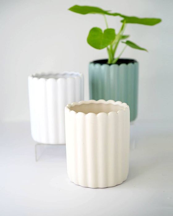 Springer Décor - Plain Column Planter, varied colors