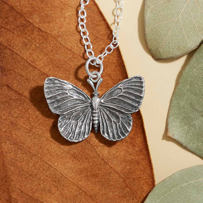 Nina Designs - 18 Inch Dimensional Butterfly Necklace