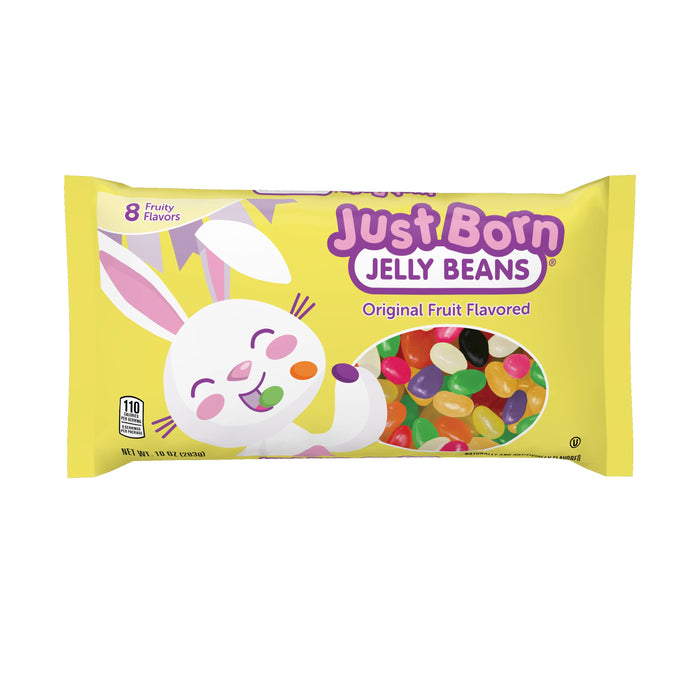 Grandpa Joe's Candy Shop - Just Born 10oz Bag Fruit Flavored Jelly Beans, 24ct