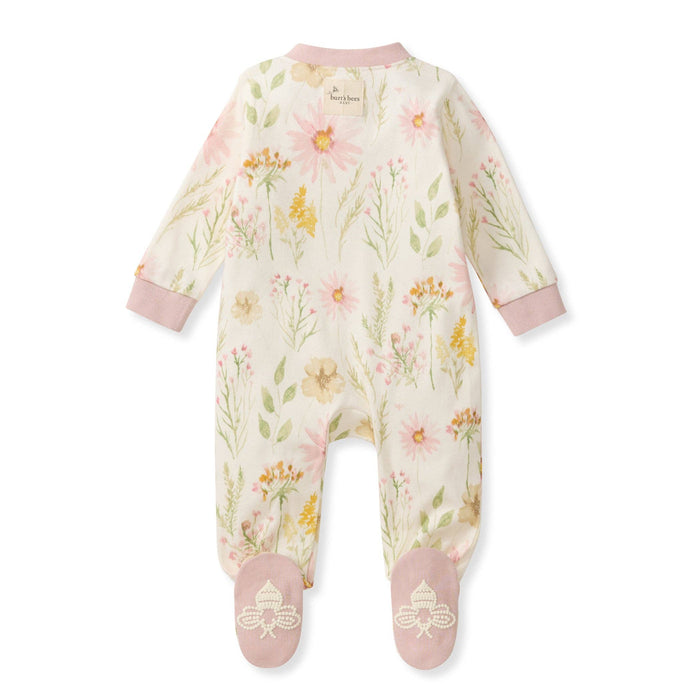 Burt's Bees Baby - Wild Floral Organic Cotton Sleep & Play Footed
