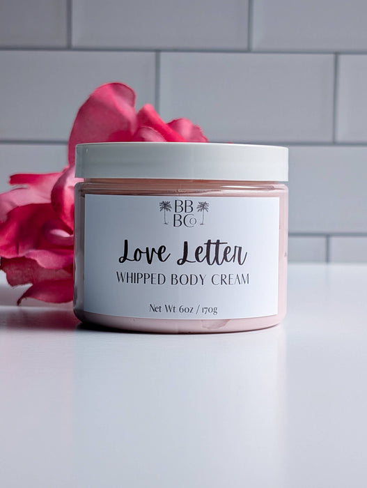 Beachy Bubbles Bath Co - Love Letter Whipped Body Cream - Spring 2026