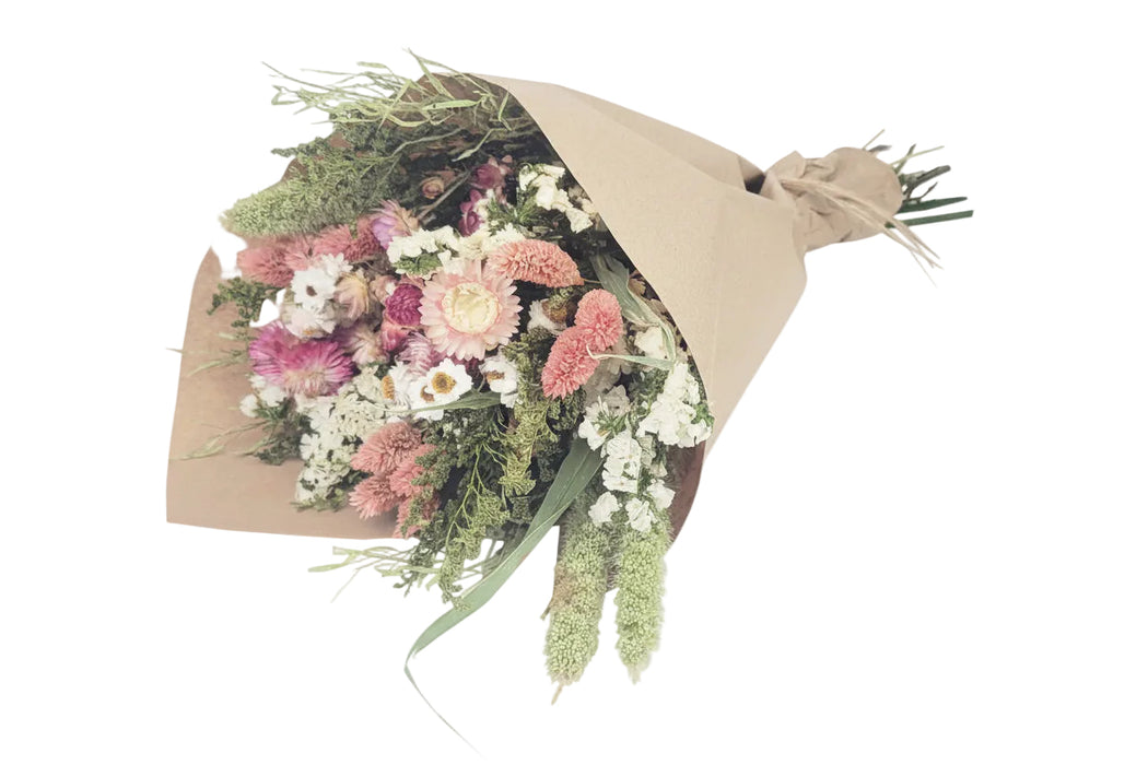 Andaluca - Pink Strawflower Love Floral Bouquet #207