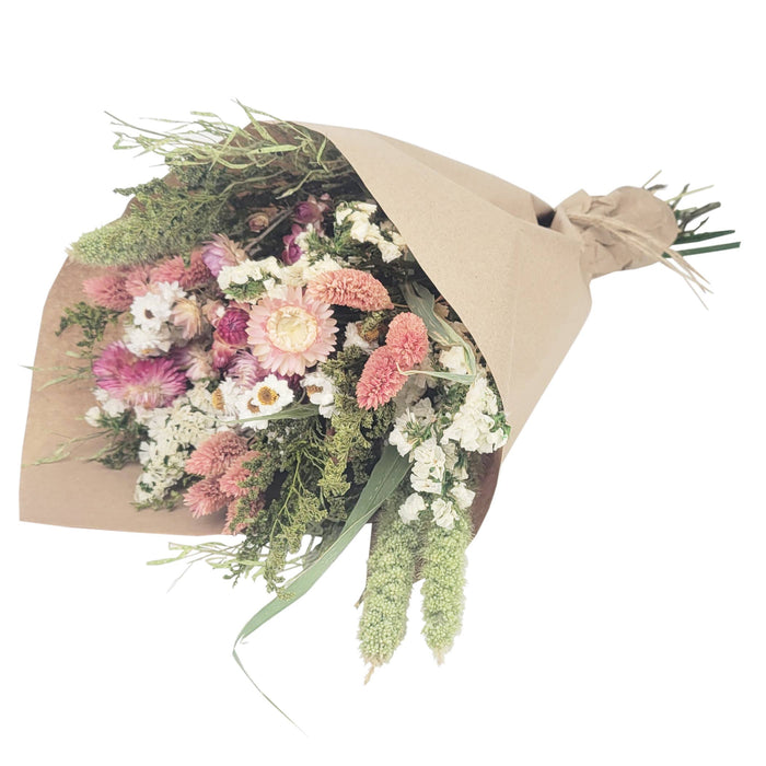 Andaluca - Pink Strawflower Love Floral Bouquet #207