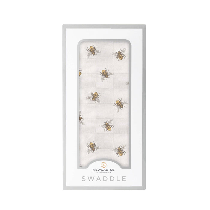 Newcastle Classics - Honey Bee Bamboo Swaddle