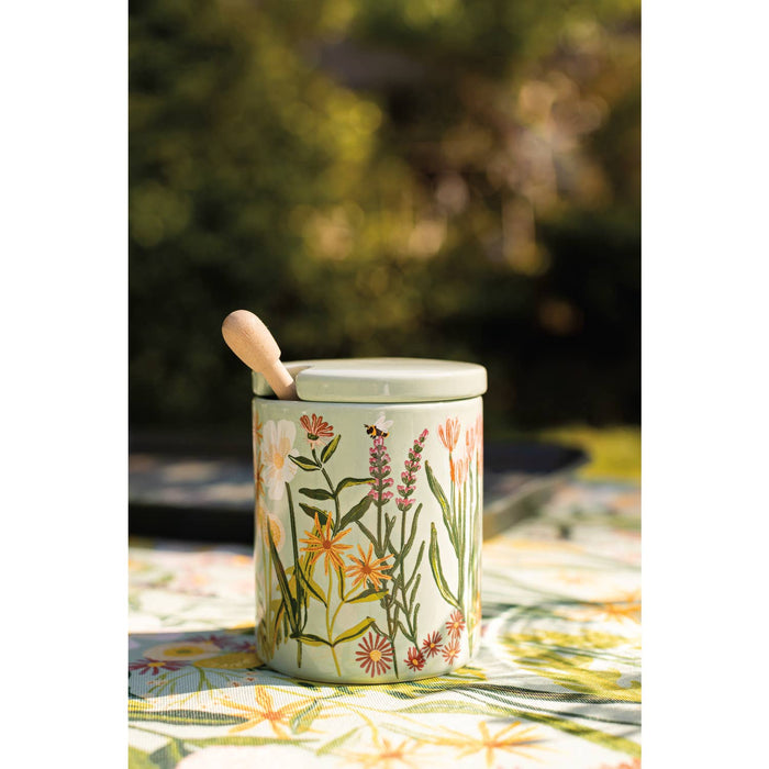Now Designs by Danica - Bees & Blooms Honey Pot