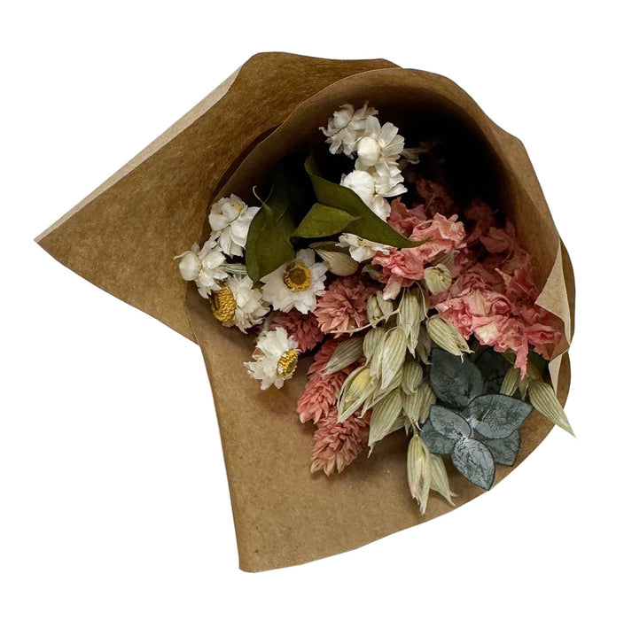 Andaluca - MINI Pink Larkspur & Baby Eucalyptus Bouquet Bundle #134