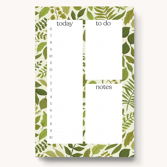 Elyse Breanne Design - Floral Daily Planner Notepad
