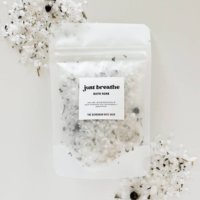 The Bohemian Box Shop - Just Breathe Bath Soak Packet