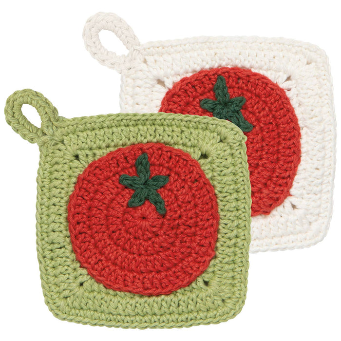 Now Designs by Danica - Heirloom Tomatoes Crochet Sponges Set of 2