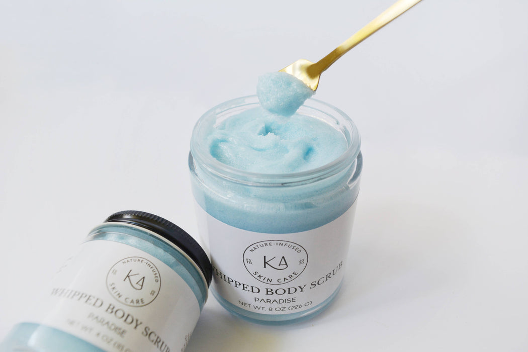 Karomni Co. Whipped Body Scrubs - Summer Scents, Sugar Scrubs: 4 oz wt. / Blooming Lilacs