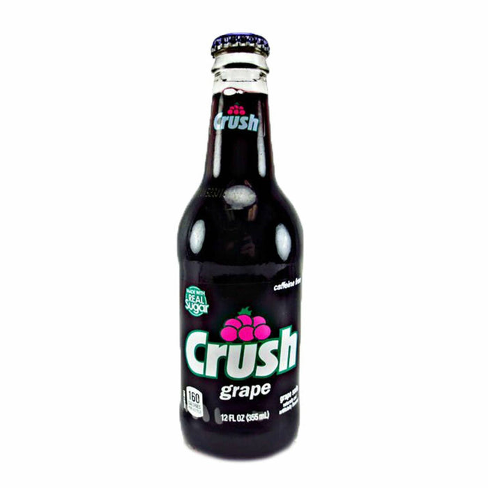 Grandpa Joe's Candy Shop - Crush Grape Soda, 12oz Glass Bottle