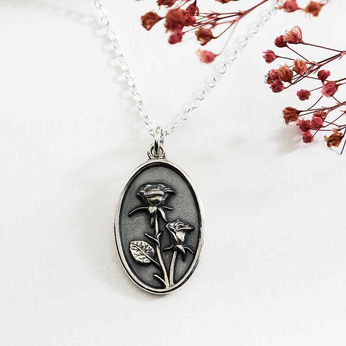Nina Designs - Sterling Silver Birthflower Necklaces