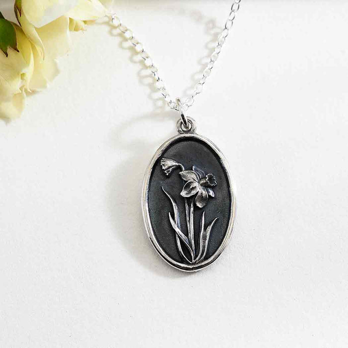 Nina Designs - Sterling Silver Birthflower Necklaces
