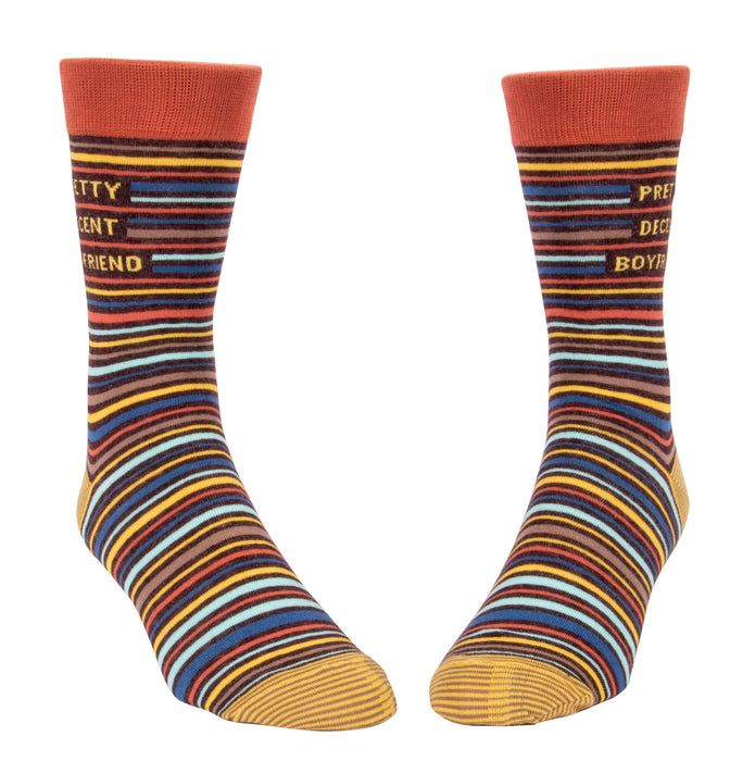 Blue Q - Pretty Decent Boyfriend Men's Socks
