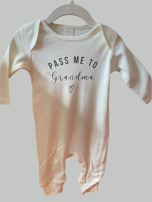 Camas Creations PASS ME TO GRANDMA Romper