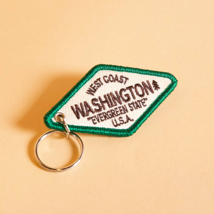 Tender Loving Empire - WA Evergreen State Patch Keychain