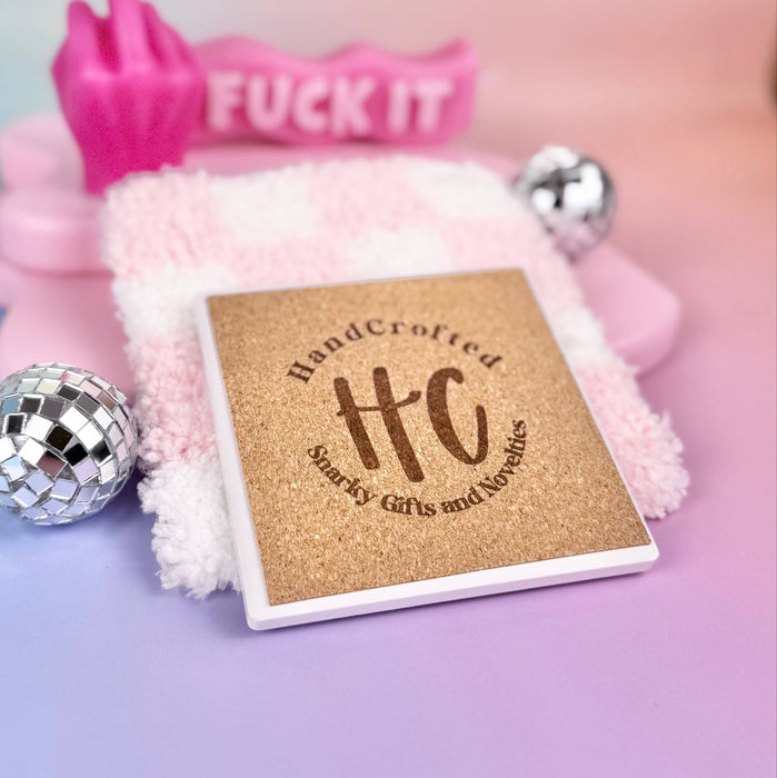 HandCrofted - Pretty Things Ceramic Coaster