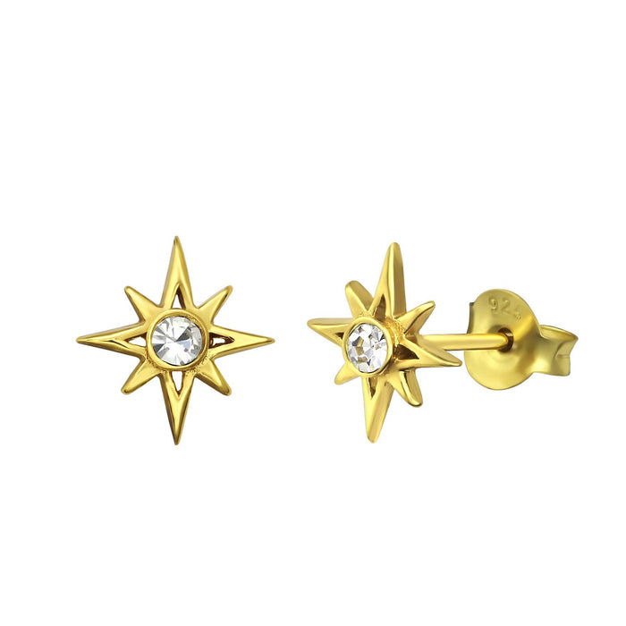 Stowaway Jewelry - Studs - Star Crystal