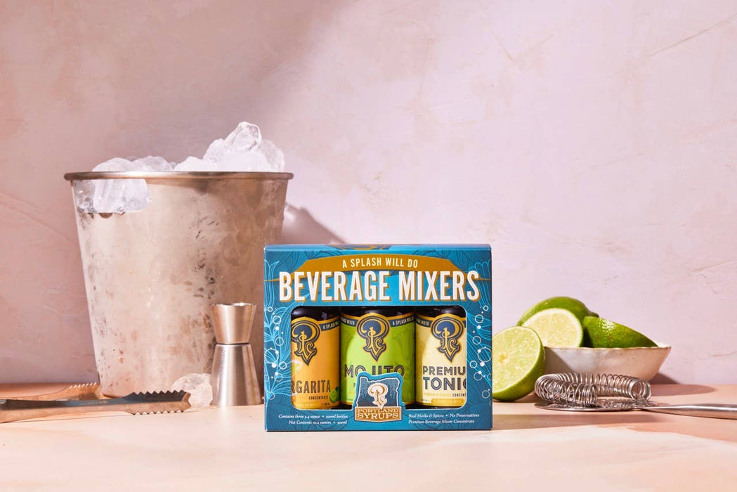 Portland Syrups - Gift Set - Blue Classic Cocktail Drink Mixers