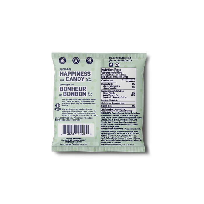 La boîte à bonbons - REFILL Sea Turtles - Gummy Candies