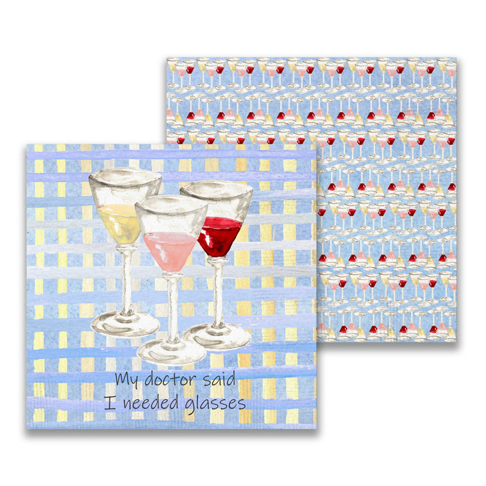 French Graffiti - My Doctor Said Cocktail Napkin