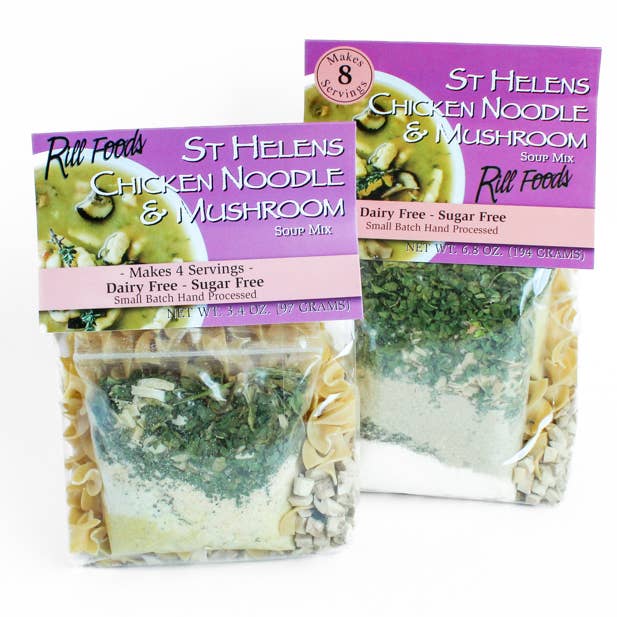 Rill Foods - Large Helens Chicken Noodle & Mushroom Soup Mix