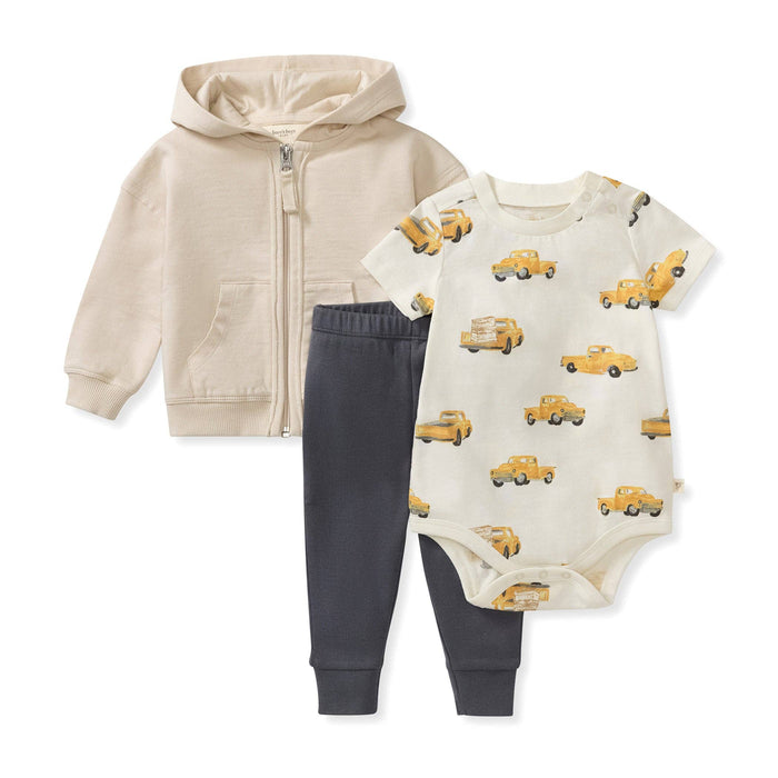 Burt's Bees Baby - 3 Piece Burt's Truck Set