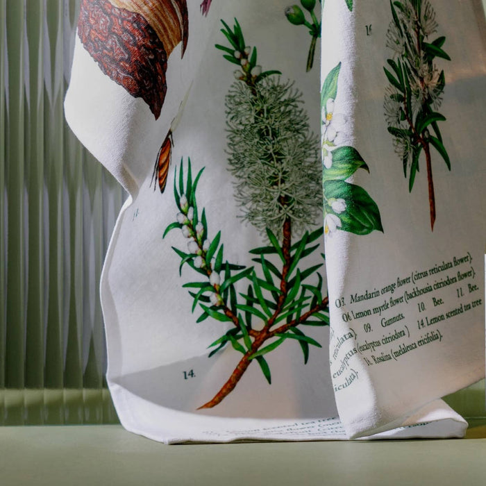 Koala Eco - Linen & Cotton Terra Botanical Tea Towel