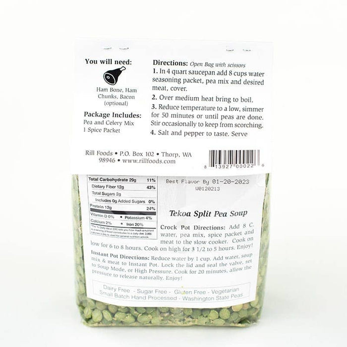 Rill Foods - Large Tekoa Split Pea Soup Mix