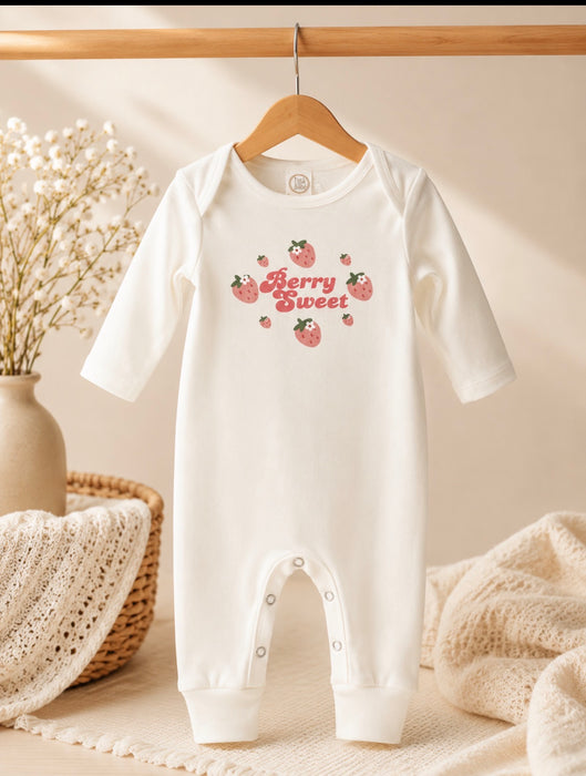 Camas Threads Kids BERRY SWEET Romper