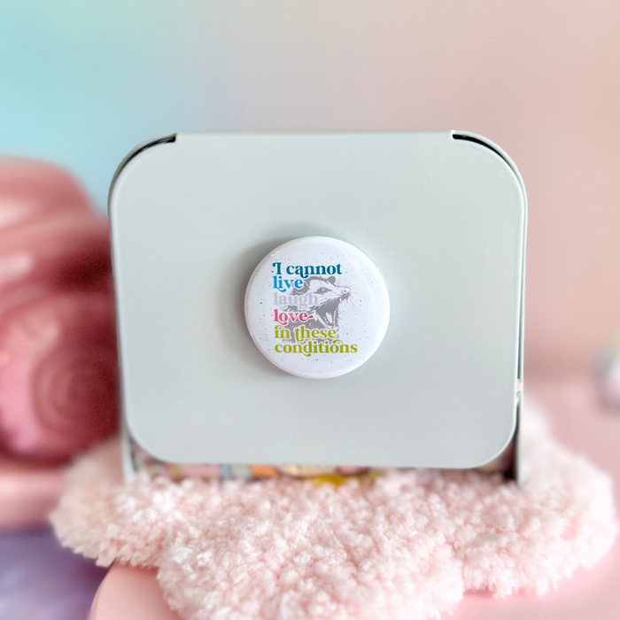 HandCrofted - Cannot Live Laugh Love 1.5" Magnet
