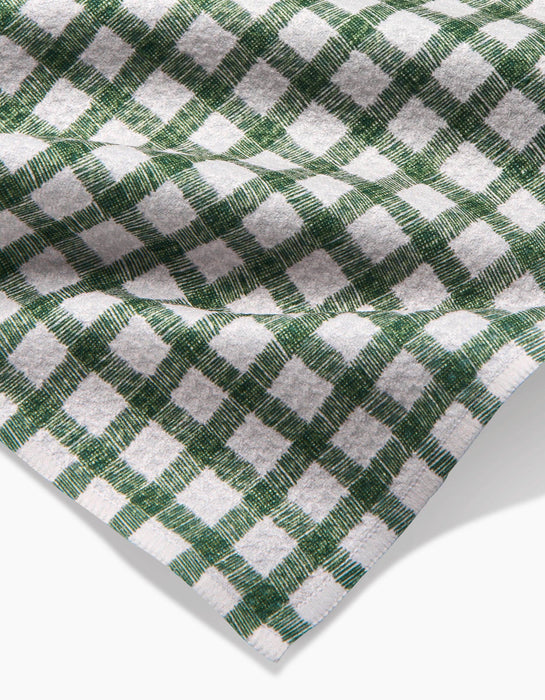 Geometry - Fireside Plaid Green