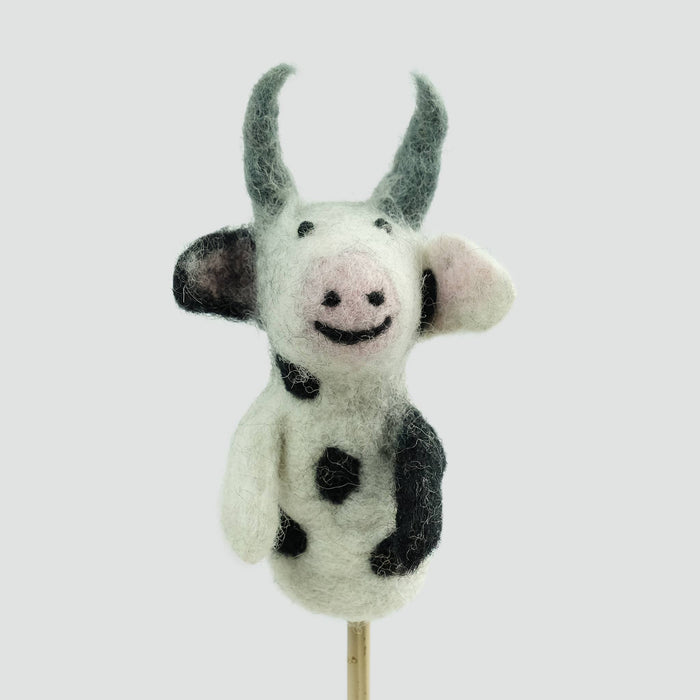 The Winding Road Felt Finger Puppets-assorted Barnyard Buddies
