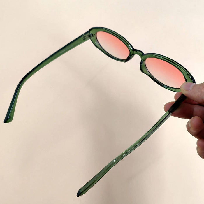 ACCITY - RETRO SMALL OVAL FRAME SUNGLASSES_CWASG0479