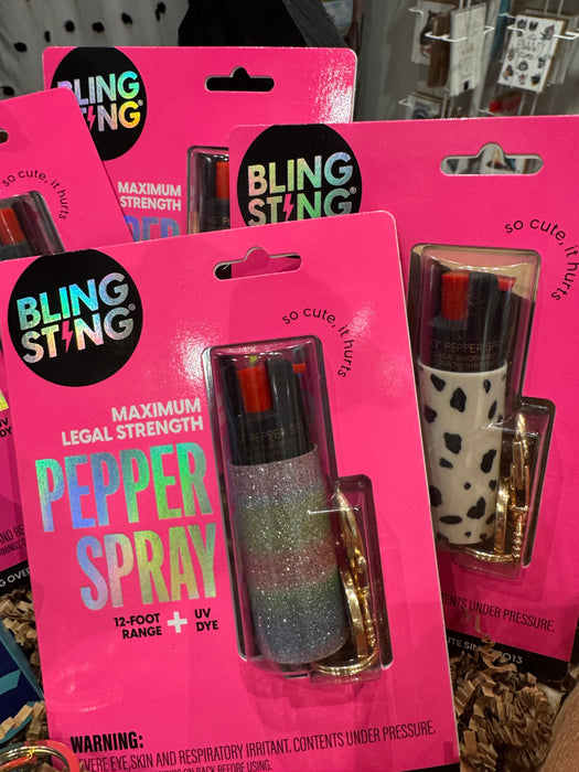 Bling sting  pepper spray