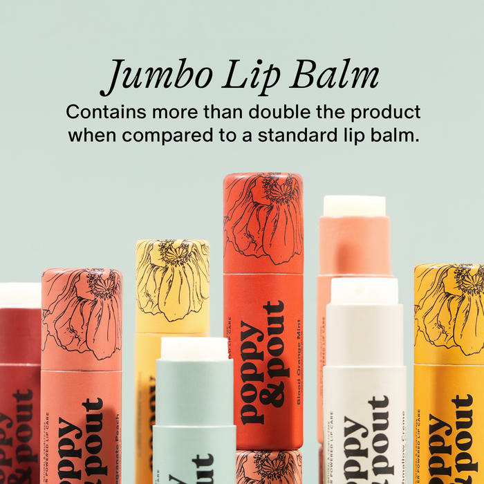 Poppy & Pout - Lip Balm, Blood Orange Mint