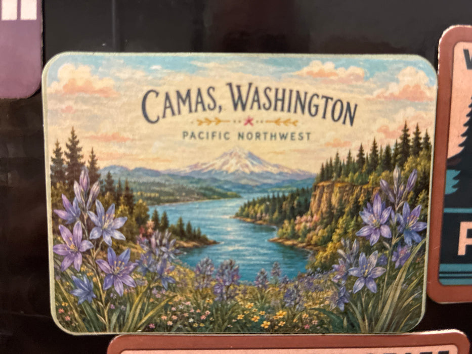 Camas Creations  Refrigerator Magnets - Small
