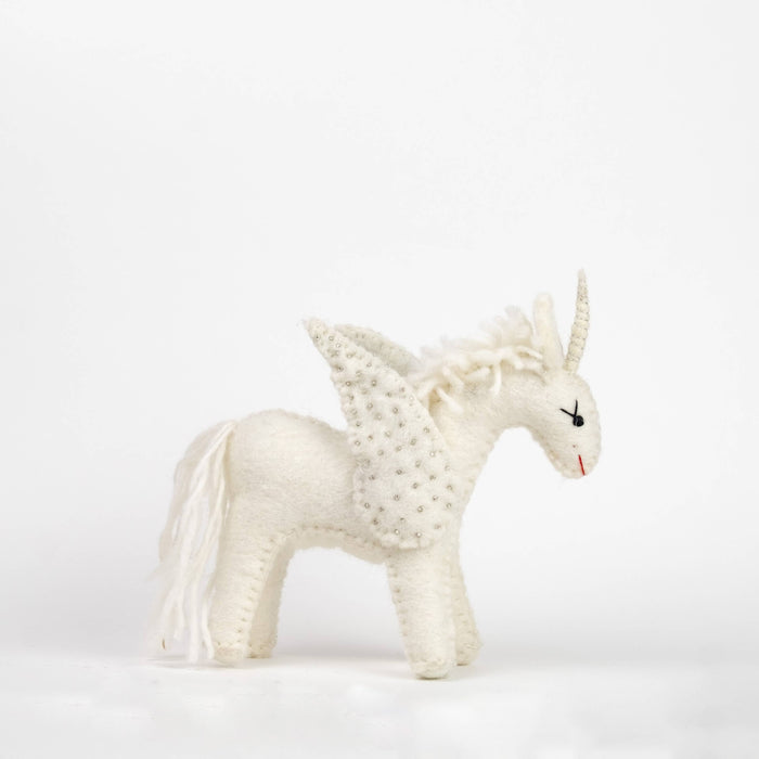 The Winding Road - Toys - Unicorn - White - Small