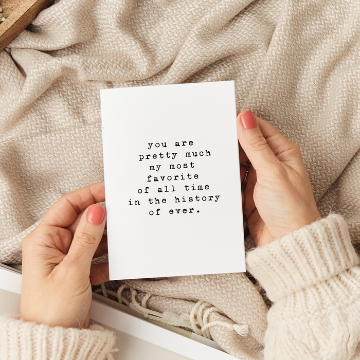 Porter Lane Home - History of Forever Greeting Card