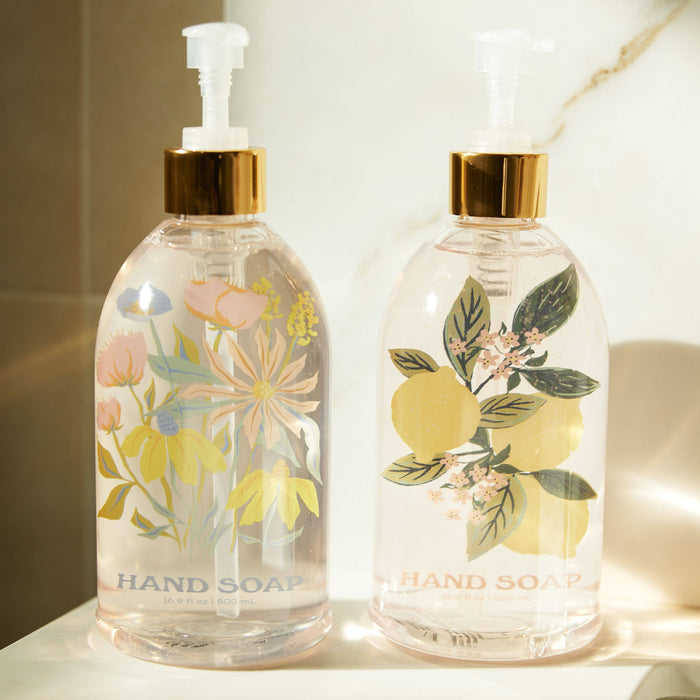 Studio Oh! - Springtime Blooms Liquid Hand Soap with Decorative Insert